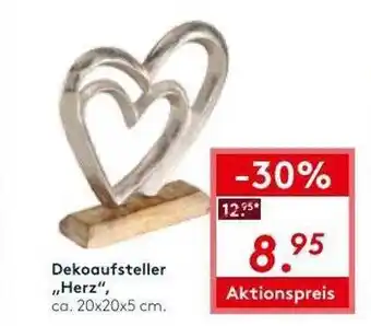 Möbel Rieger Dekoaufsteller „herz“ Angebot