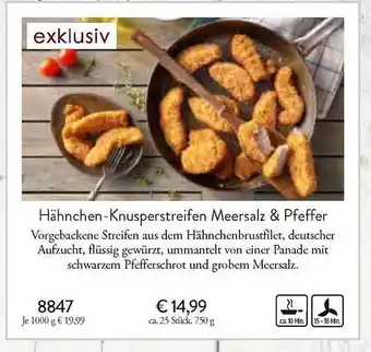 Eismann Hähnchen-knusperstreifen meersalz & pfeffer Angebot