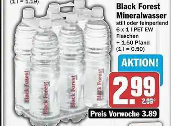 AEZ Black forest mineralwasser Angebot