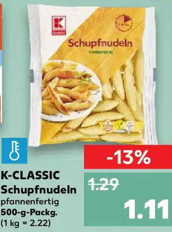 Kaufland K-Classic Schupfnudeln 500 g Packg. Angebot