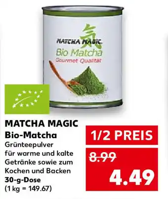 Kaufland Matcha Magic Bio-Matcha 30 g Dose Angebot