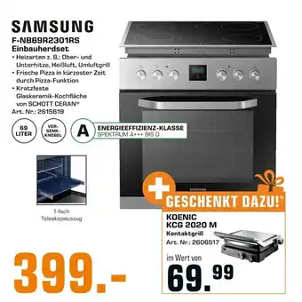 Saturn Samsung F-NB69R2301RS Einbauherdset Angebot