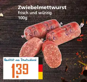 Klaas und Kock Zwiebelmettwurst 100g Angebot