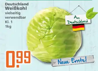 Klaas und Kock Deutschland Weißkohl 1kg Angebot