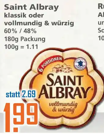 Klaas und Kock Saint Albray klassik oder vollmundig & würzig 180g Angebot