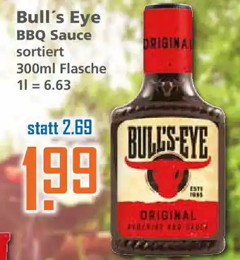 Klaas und Kock Bull's Eye BBQ Sauce 300ml Angebot