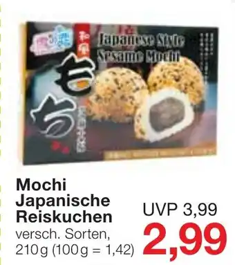 Jawoll Mochi Japanische Reiskuchen 210g Angebot