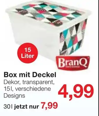 Jawoll BranQ Box mit Deckel Angebot