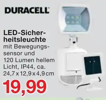 Jawoll Duracell LED Sicherheitsleuchte Angebot