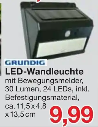 Jawoll Grundig LED Wandleuchte Angebot