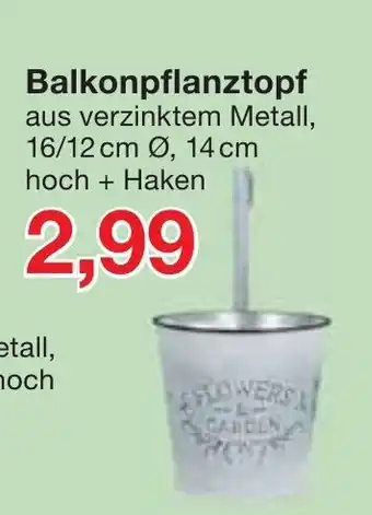 Jawoll Balkonpflanztopf Angebot