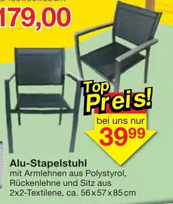 Jawoll Alu Stapelstuhl Angebot