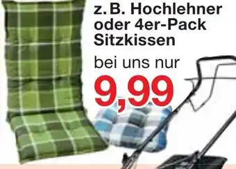 Jawoll Hochlehner oder 4er Pack Sitzkissen Angebot