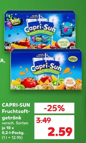 Kaufland Capri-Sun Fruchtsaftgetränk 0,2 l Packg. Angebot