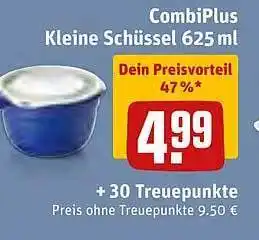 REWE Combiplus kleine schüssel 625 ml oder + 30 treuepunkte Angebot