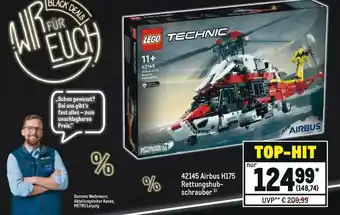 METRO Lego technic 42145 airbus h175 rettungshubscrauber Angebot