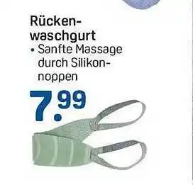 Rossmann Rückenwaschgurt Angebot