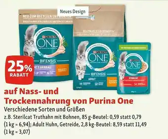 Fressnapf Auf nass und trockennahrung von purina one Angebot