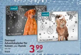 Selgros Zooroyal adventskalender fur katzen oder hunde Angebot