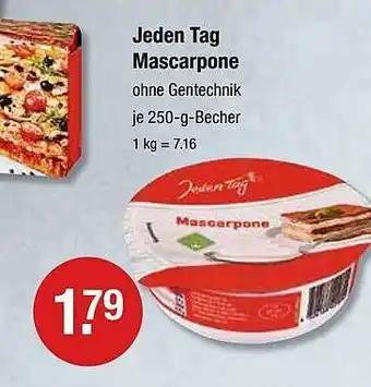 V Markt Jeden tag mascarpone Angebot