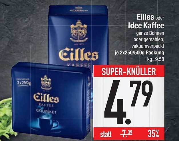Eilles Kaffee Ganze Bohnen 1000g Angebot Alle Eilles kaffee Angebote - Entdecken Sie das günstigste Eilles