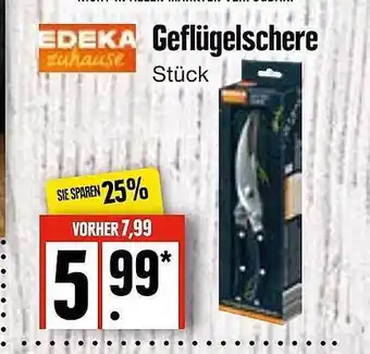 Edeka Edeka zuhause geflügelschere Angebot