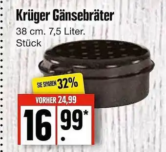 Edeka Krüger gänsebräter Angebot