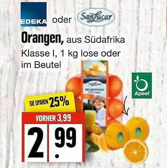 Edeka Edeka oder sanlucar orangen Angebot