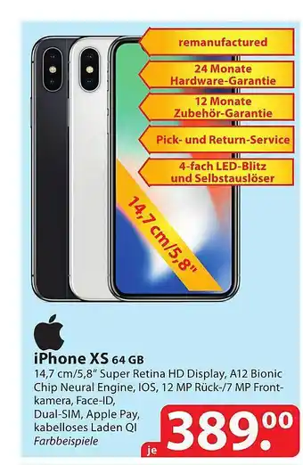 Famila Nord Ost Iphone xs 64 gb Angebot