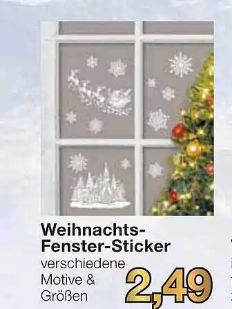 Jawoll Weihnachts-fenster-sticker Angebot