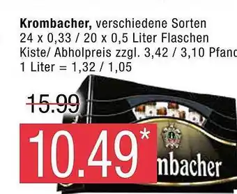 Marktkauf Krombacher Angebot