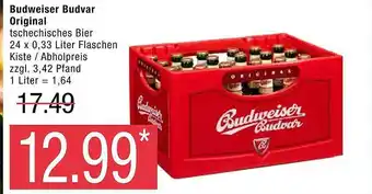 Marktkauf Budweiser budvar original Angebot