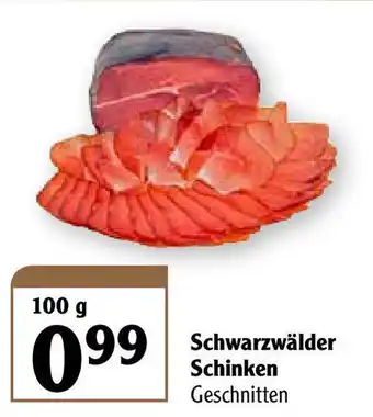 Globus Schwarzwälder Schinken 100g Angebot