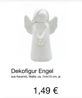 KiK Dekofigur engel Angebot