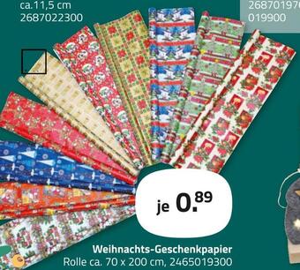 ROLLER Weihnachts-geschenkpapier Angebot