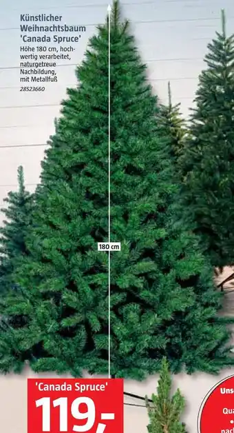 Bauhaus Künstlicher weihnachtsbaum 'canada spruce' Angebot