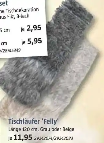 Bauhaus Tischläufer 'felly' Angebot