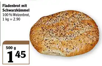 Globus Fladenbrot mit Schwarzkümmel 500g Angebot