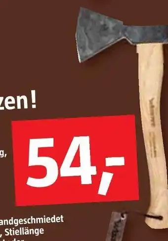 Bauhaus Wisent äxte und beile Angebot