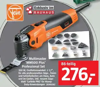 Bauhaus Fein multimaster 'mm500 plus' professional set Angebot