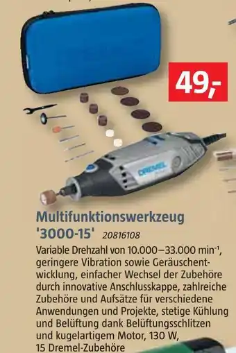 Bauhaus Multifunktionswerkzeug '3000-15' Angebot