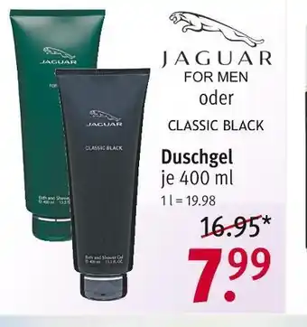 Rossmann Jaguar duschgel Angebot