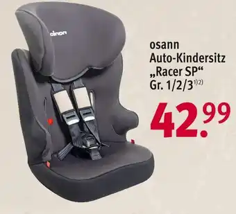 Rossmann Osann auto-kindersitz „racer sp“ Angebot