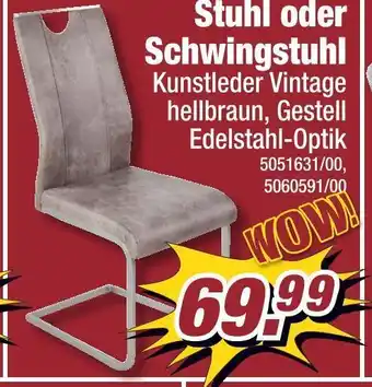 Poco Stuhl oder schwingstuhl Angebot