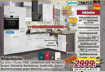 Poco Pino winkelküche Angebot