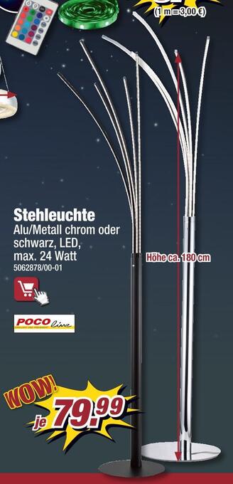 Poco Poco line stehleuchte Angebot