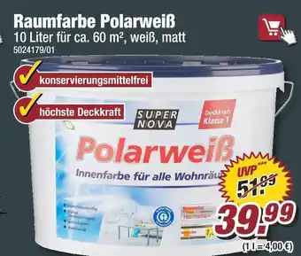 Poco Raumfarbe polarweiß Angebot