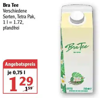 Globus Bra Tee 0,75L Angebot