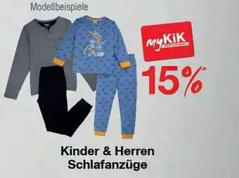 KiK Kinder & herren schlafanzüge Angebot