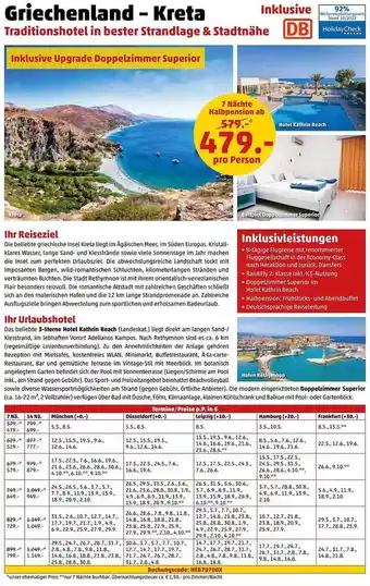 Penny Reisen Grieschenland - kreta Angebot